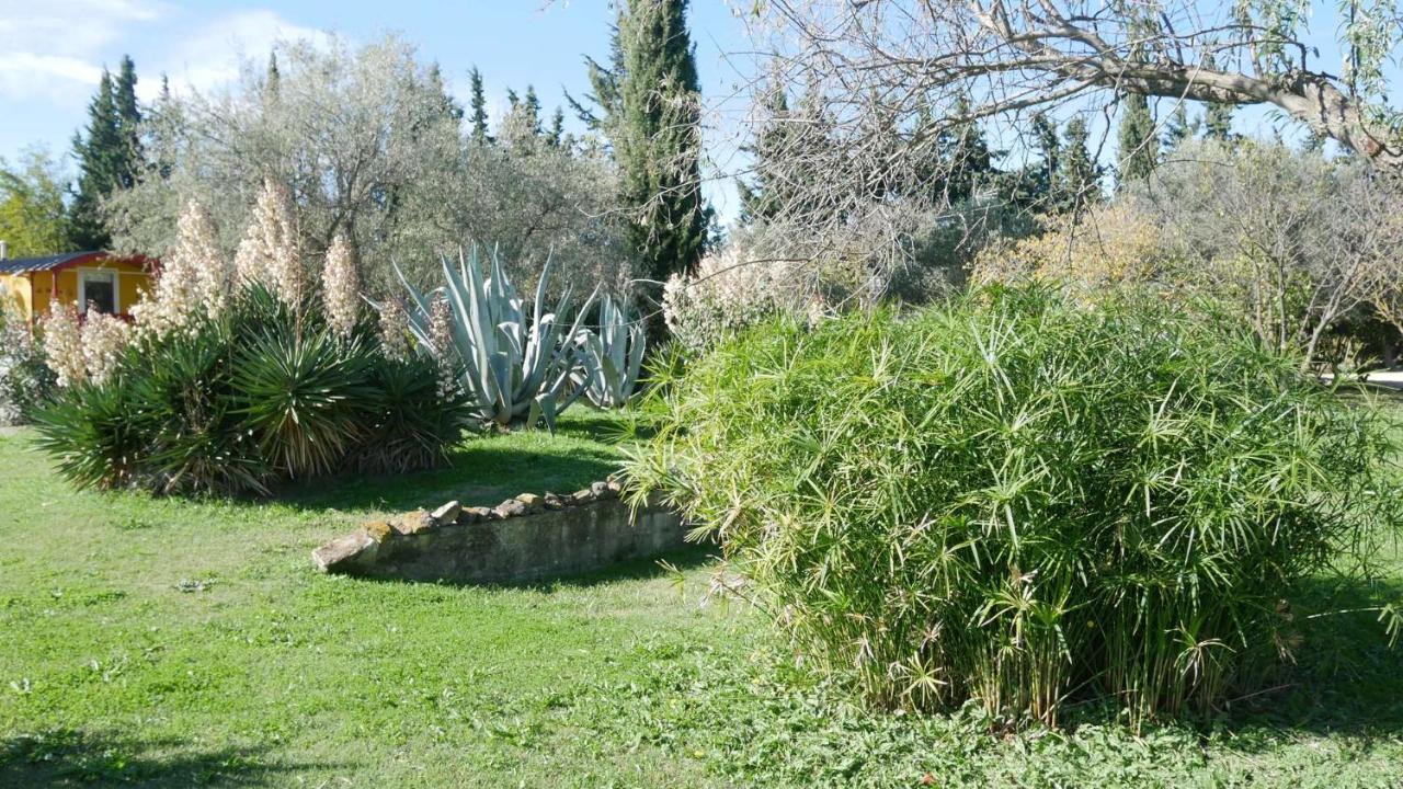 تاراسكون Mas Maurane-Roulotte Avec Spa Prive Aux Portes D'Arles المظهر الخارجي الصورة